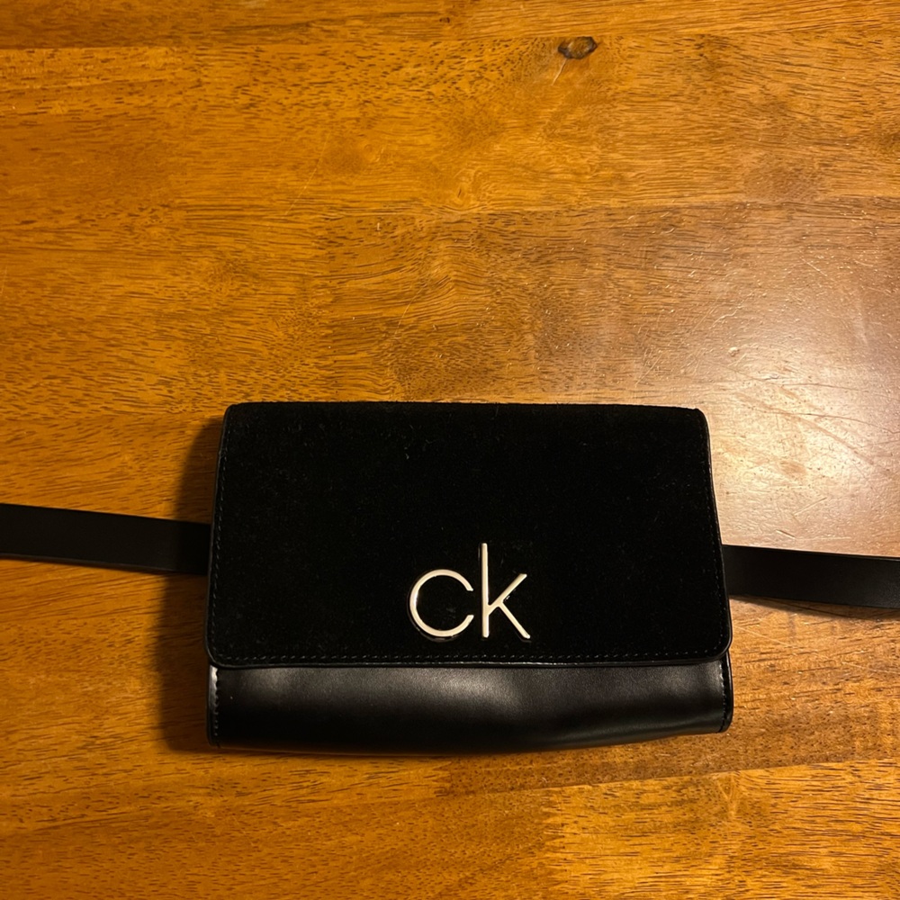 Calvin Klein leather belt bag